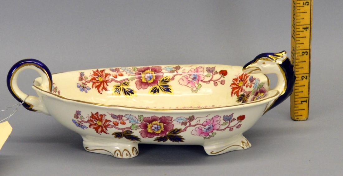 Mason's Brocade England Swan dish: Mason's Brocade England Swan dish