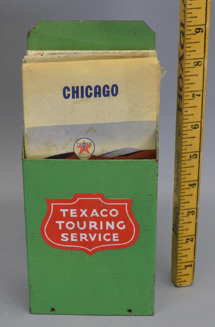 Texaco Touring Service Metal Map Holder (1 of 3)