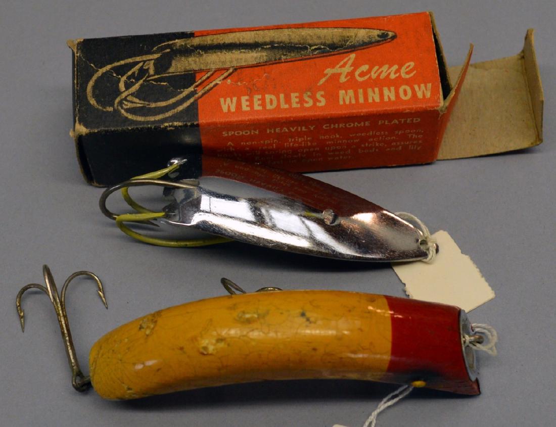Acme weedless minnow and S. B. Teasoreno Baits/Lures (1 of 2)