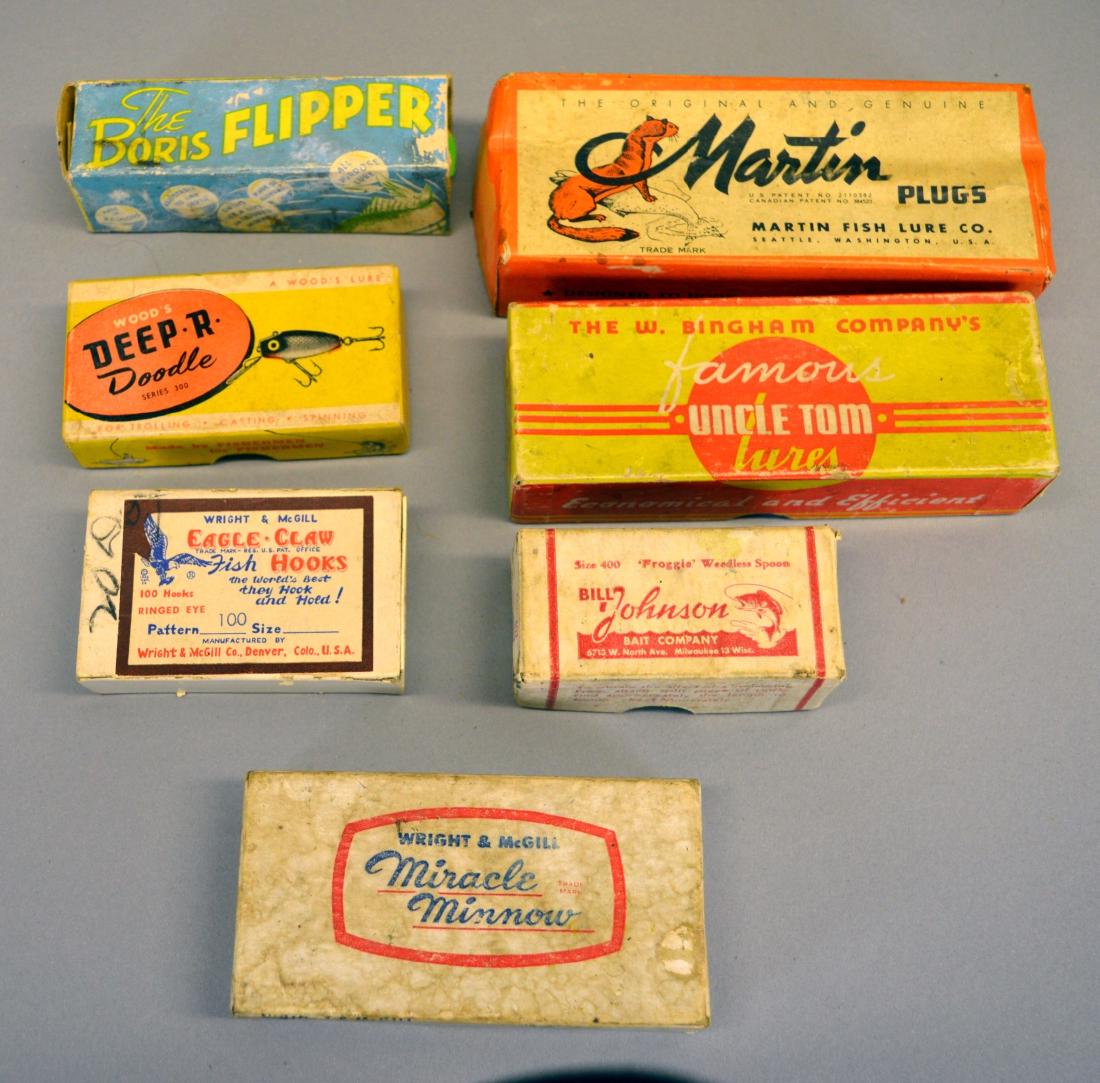 Baits and Lures Boxes only Boris Flipper, Martin Deep R: Baits and Lures Boxes only Boris Flipper, Martin Deep R doodle, Eagle Claw