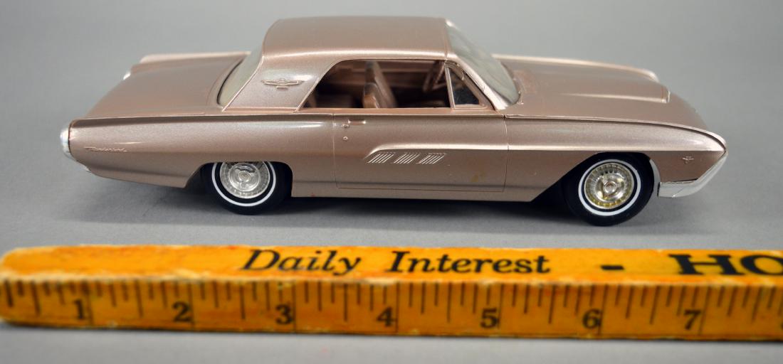 Thunderbird sampler car with embossed specs: Thunderbird sampler car with embossed specs
