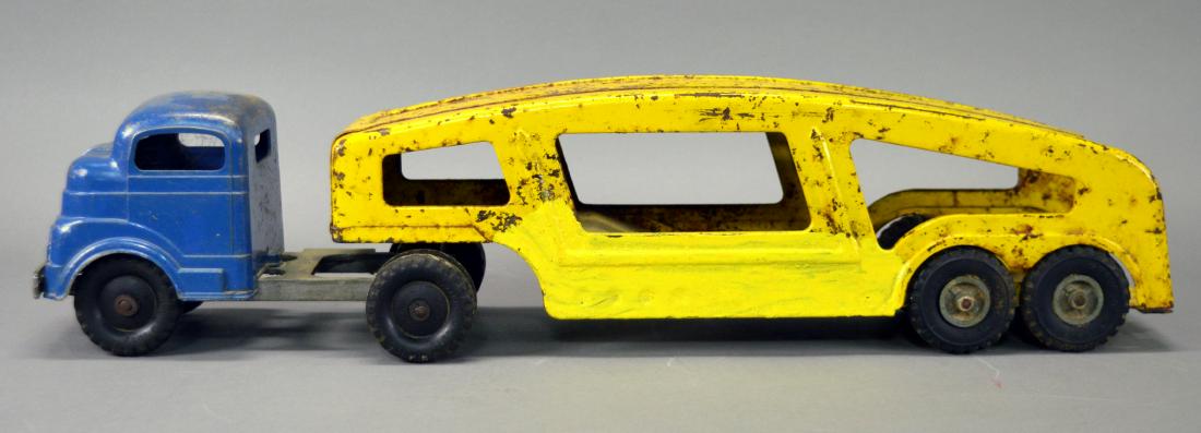 Vintage Structo toy truck with trailer (1 of 5)