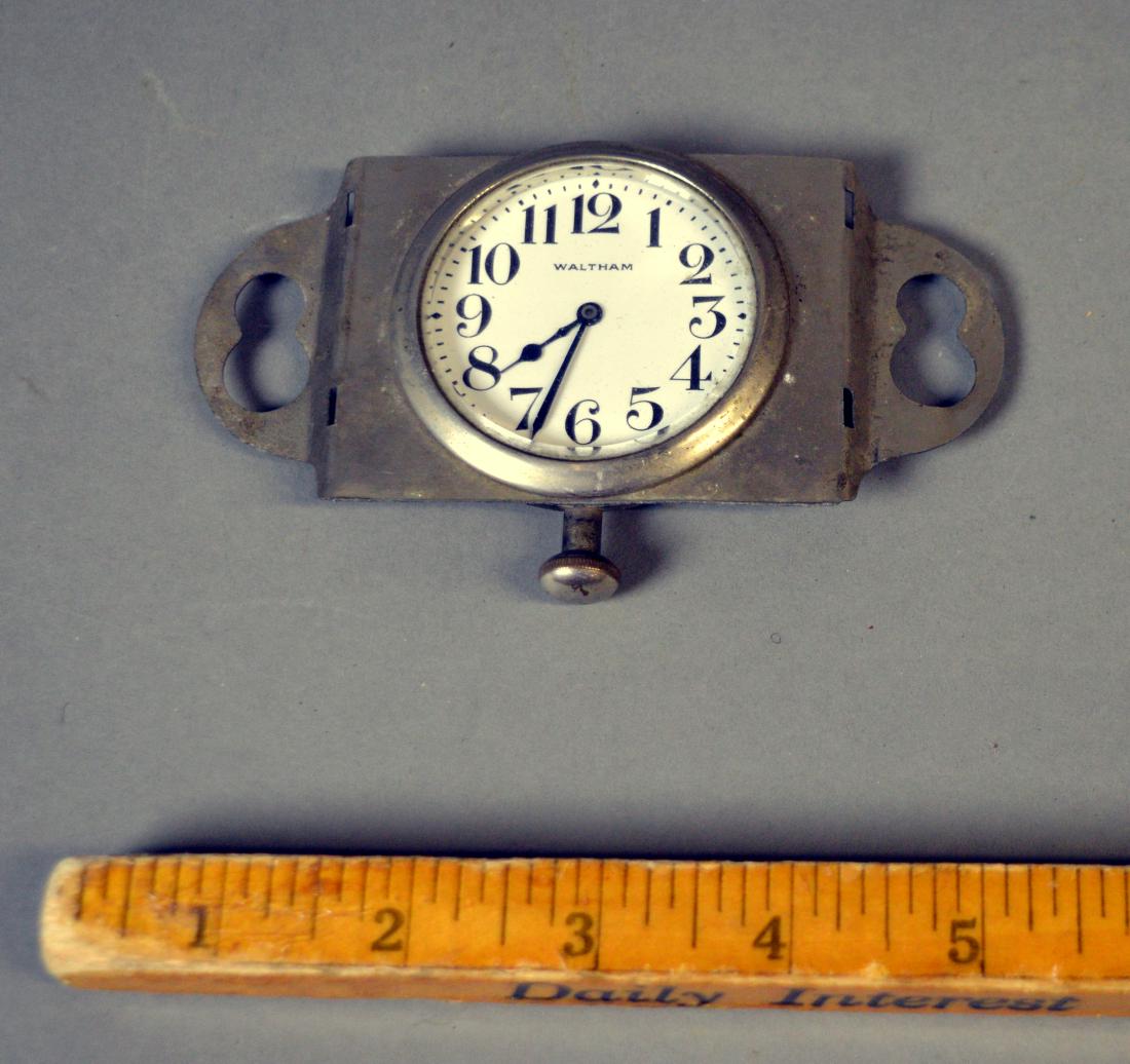 Waltham 8 day automobile dashboard clock