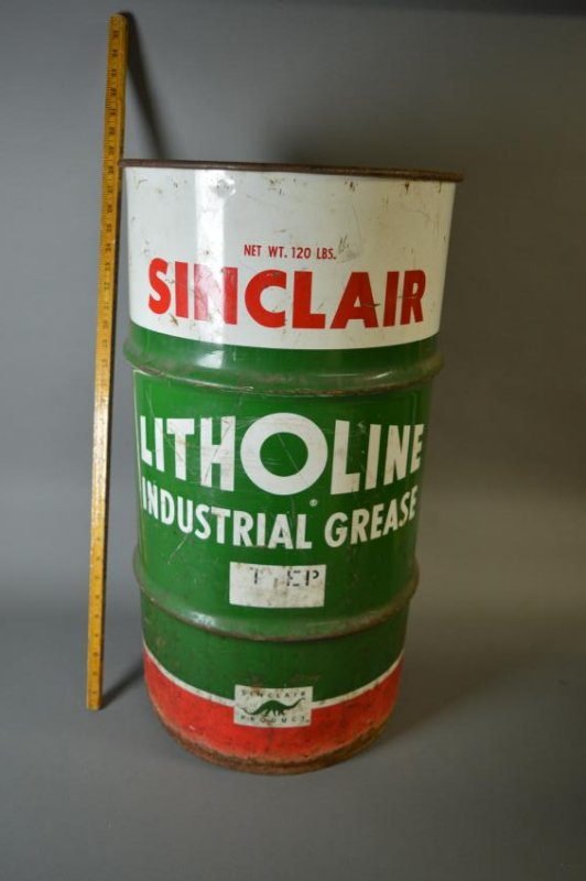 Sinclair Litholine Industrial Grease drum