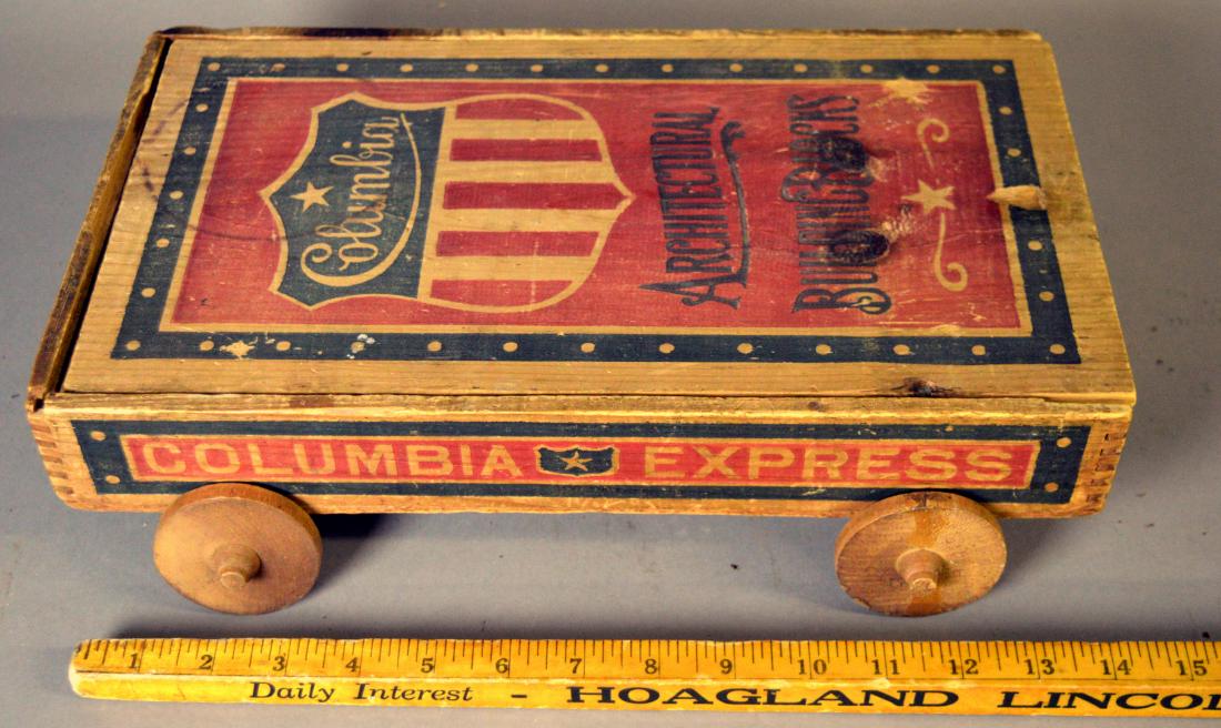 Antique Columbia Architectural Building Blocks (1 of 5)