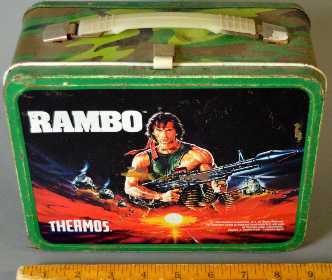 Rambo lunchbox, no thermos (1 of 3)