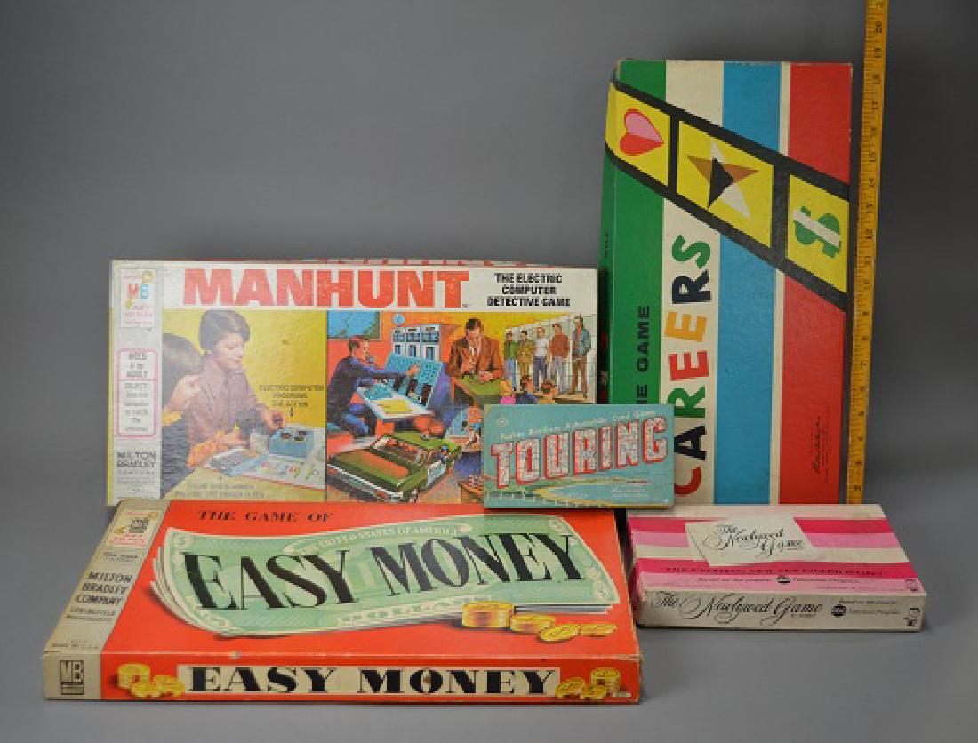 Five vintage board games (1 of 4)