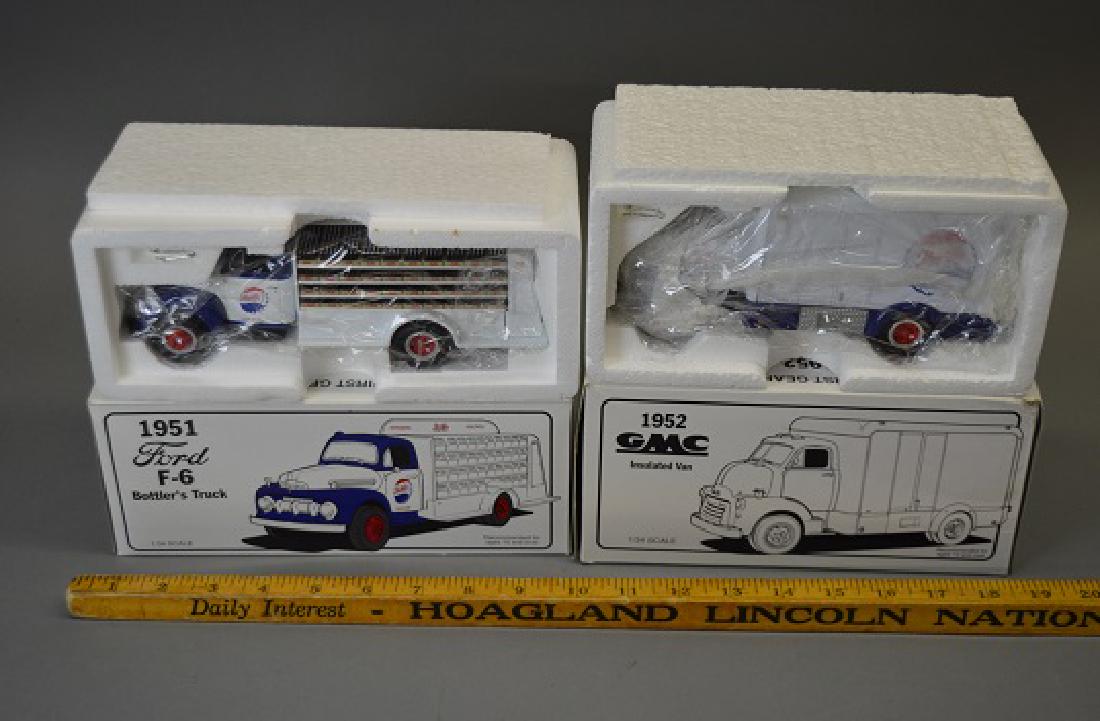 Two First Gear diecast Pepsi trucks (1 of 3)