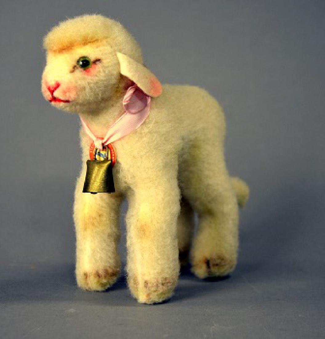Vintage Steiff "Lamby" lamb, c.1960s: No ear tag; good condition.