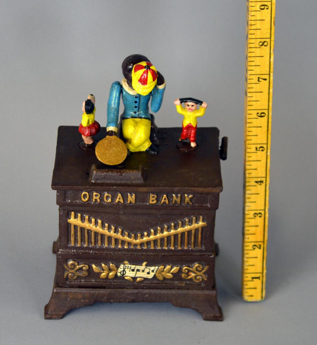 Reproduction cast iron mechanical Organ Bank: Reproduction cast iron mechanical Organ Bank