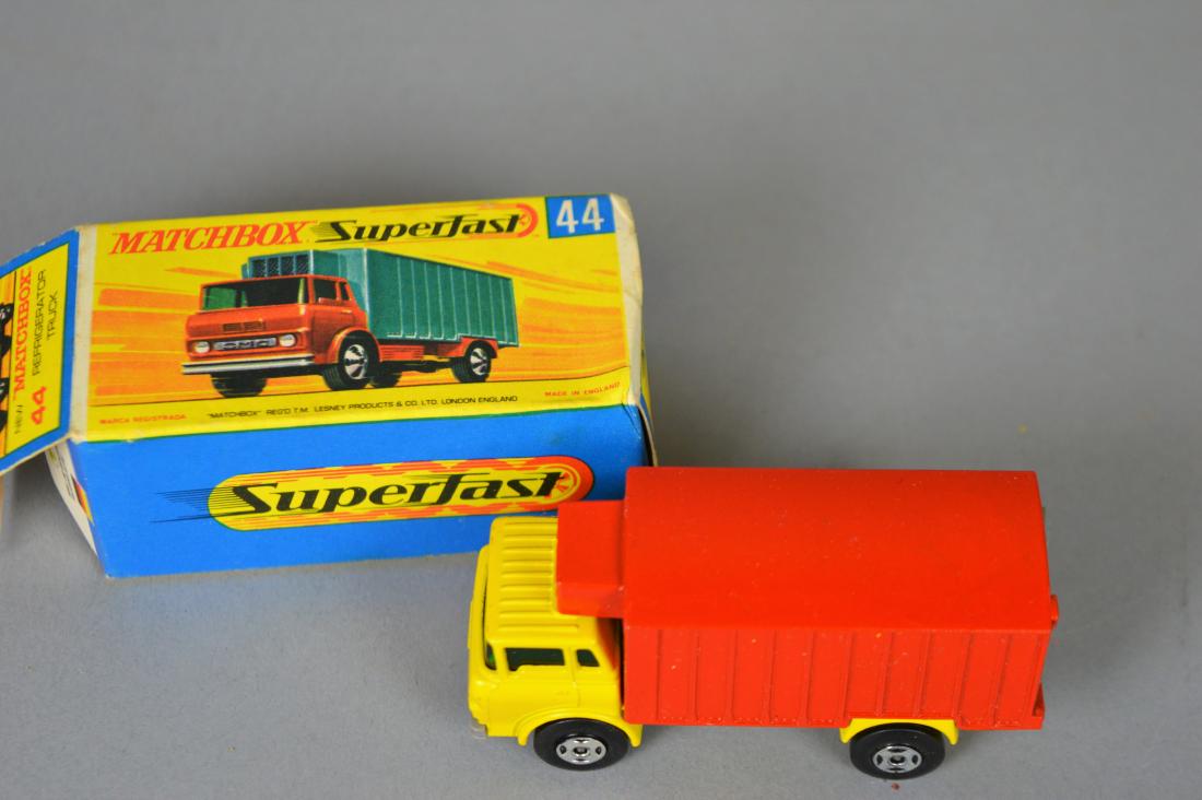 Lesney Matchbox #44 Refrigerator Truck w/ Box: Lesney Matchbox #44 Refrigerator Truck w/ Box