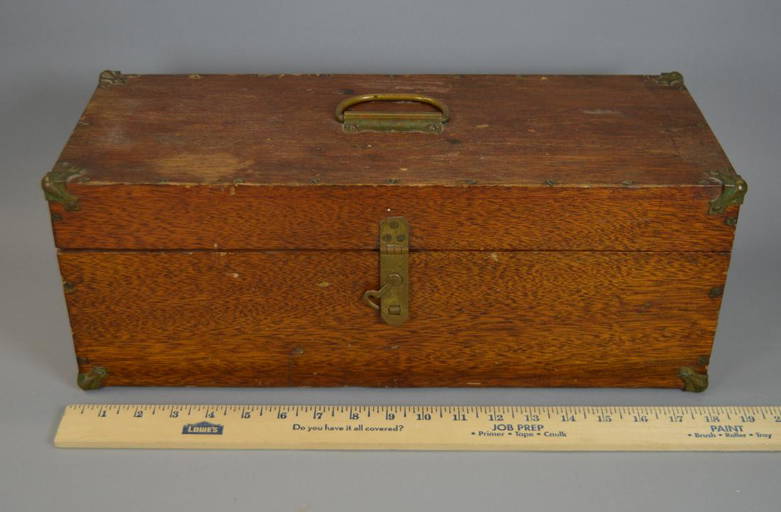 Antique Wood Tool Box