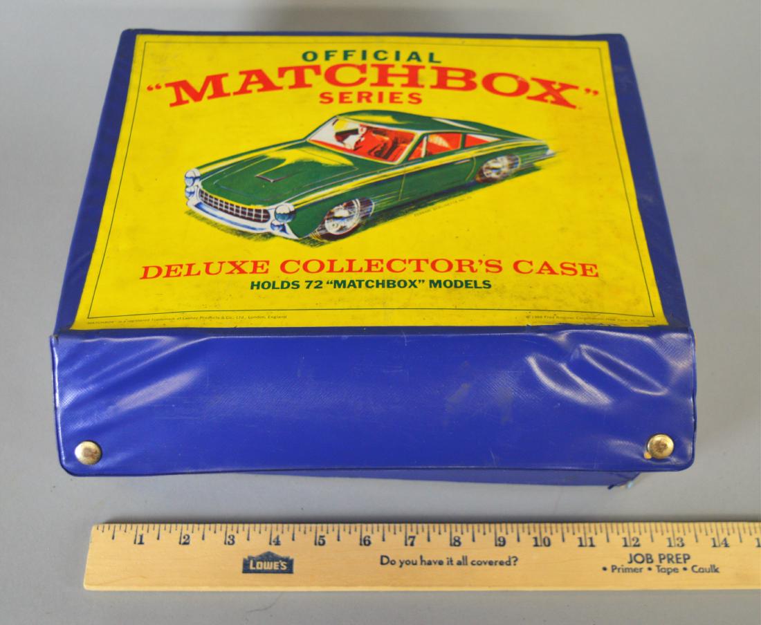 Vintage Matchbox Deluxe Collector's Case: Vintage Matchbox Deluxe Collector's Case