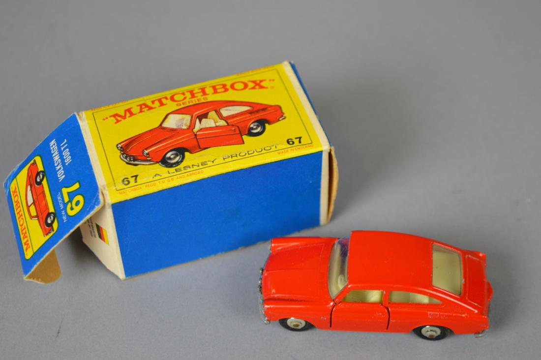Lesney Matchbox #67 Volkswagen 1600TL w/ Box: Lesney Matchbox #67 Volkswagen 1600TL w/ Box