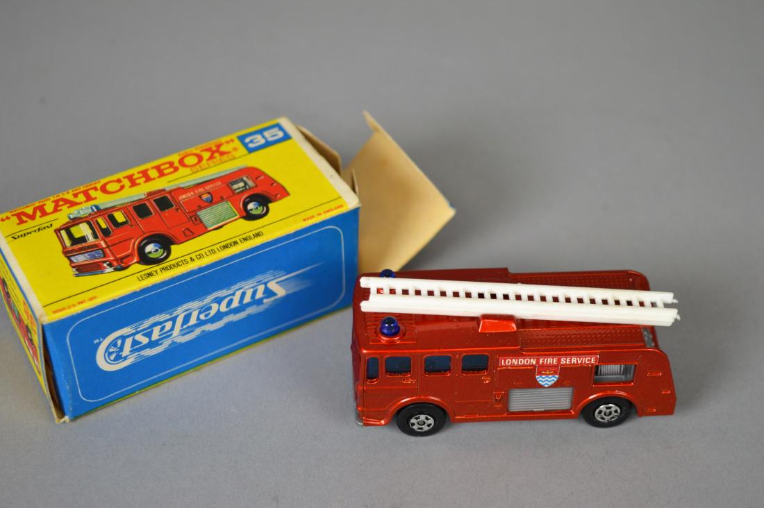 Lesney Matchbox #35 Merryweather Fire Engine: Lesney Matchbox #35 Merryweather Fire Engine