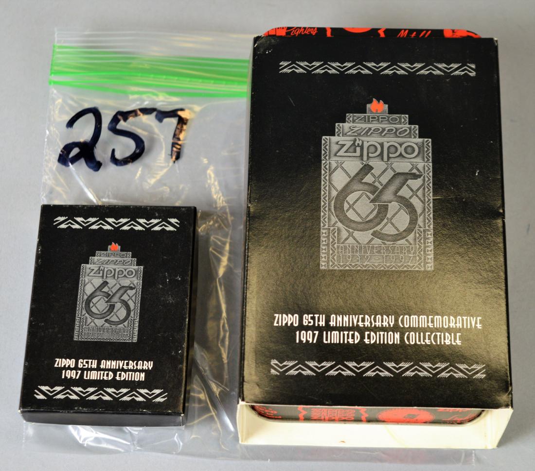 65th Anniversary Zippo Lighter & Tie Tac: 65th Anniversary Zippo Lighter & Tie Tac