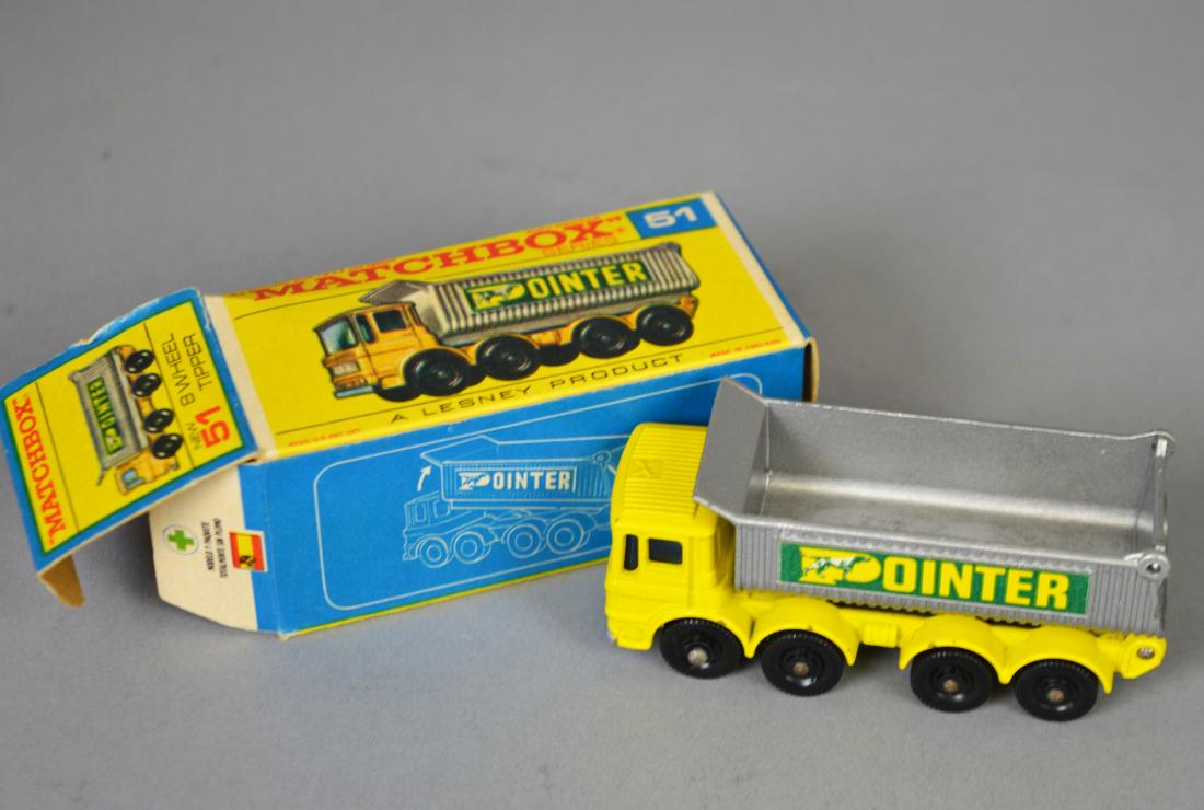 Lesney Matchbox #51 Pointer 8 Wheel Tipper: Lesney Matchbox #51 Pointer 8 Wheel Tipper