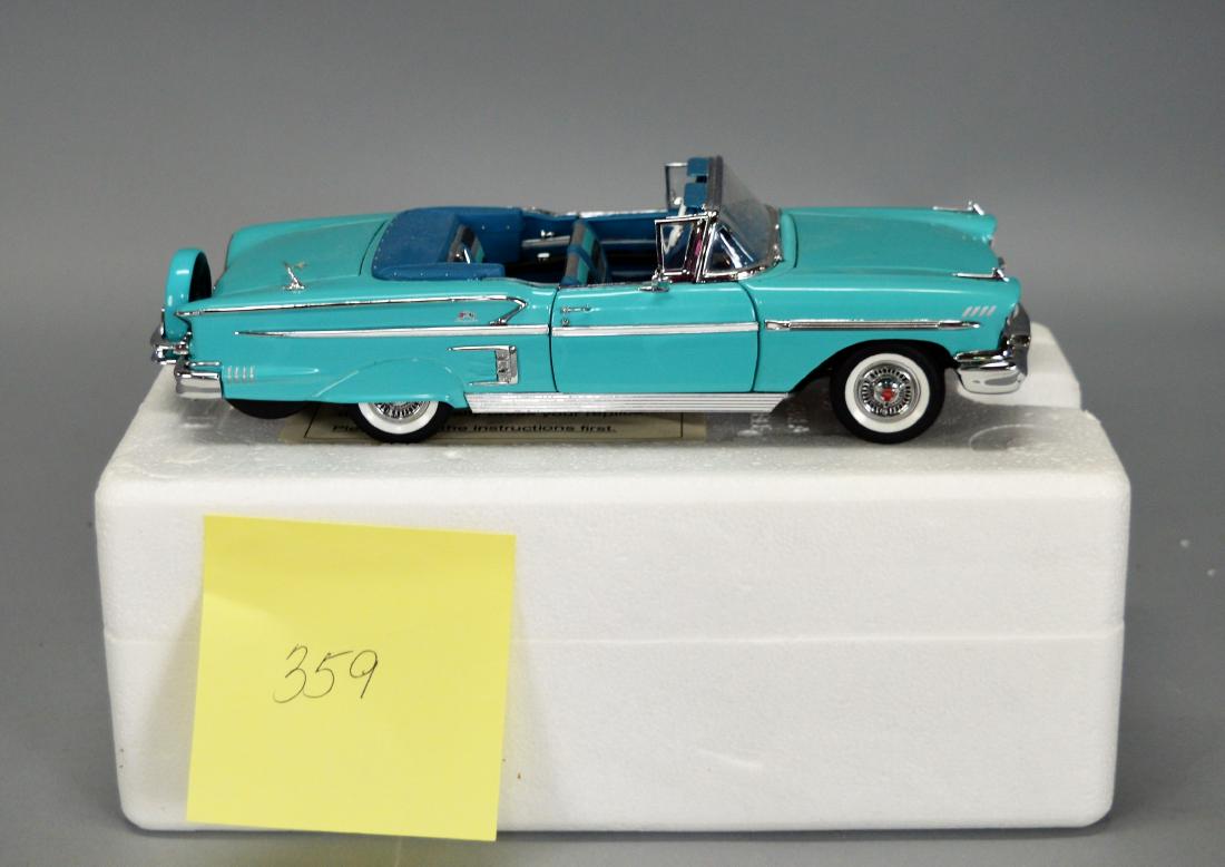 Danbury Mint Diecast 1958 Chevrolet Impala Model: Danbury Mint Diecast 1958 Chevrolet Impala Model