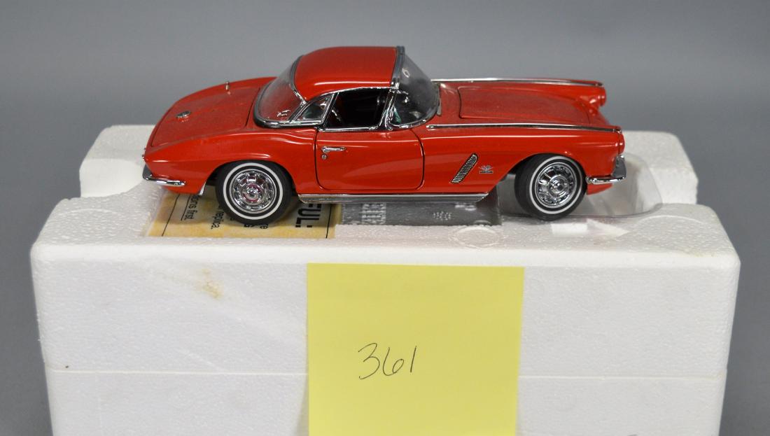 Danbury Mint Diecast 1962 Chevrolet Corvette Model: Danbury Mint Diecast 1962 Chevrolet Corvette Model