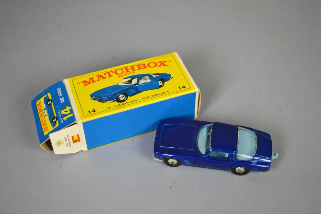 Lesney Matchbox #14 Iso Grifo w/ Box: Lesney Matchbox #14 Iso Grifo w/ Box