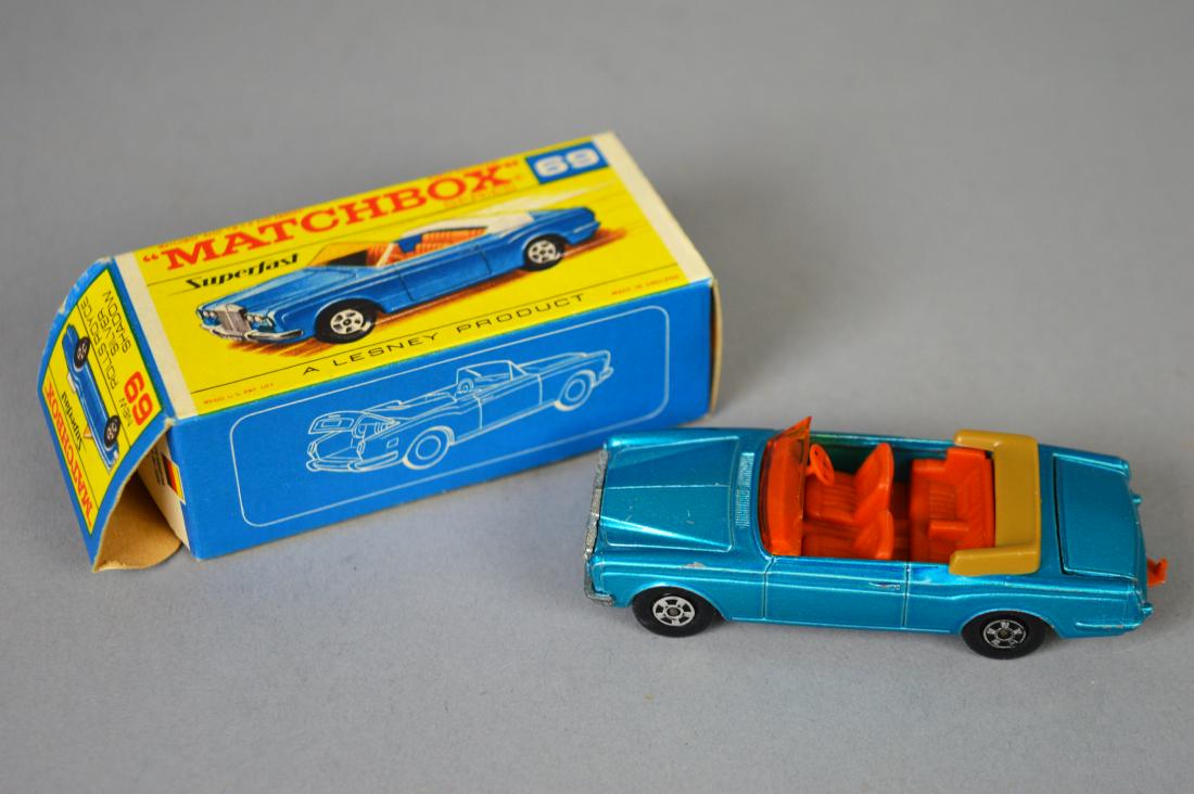 Lesney Matchbox #69 Rolls Royce Silver Shadow: Lesney Matchbox #69 Rolls Royce Silver Shadow