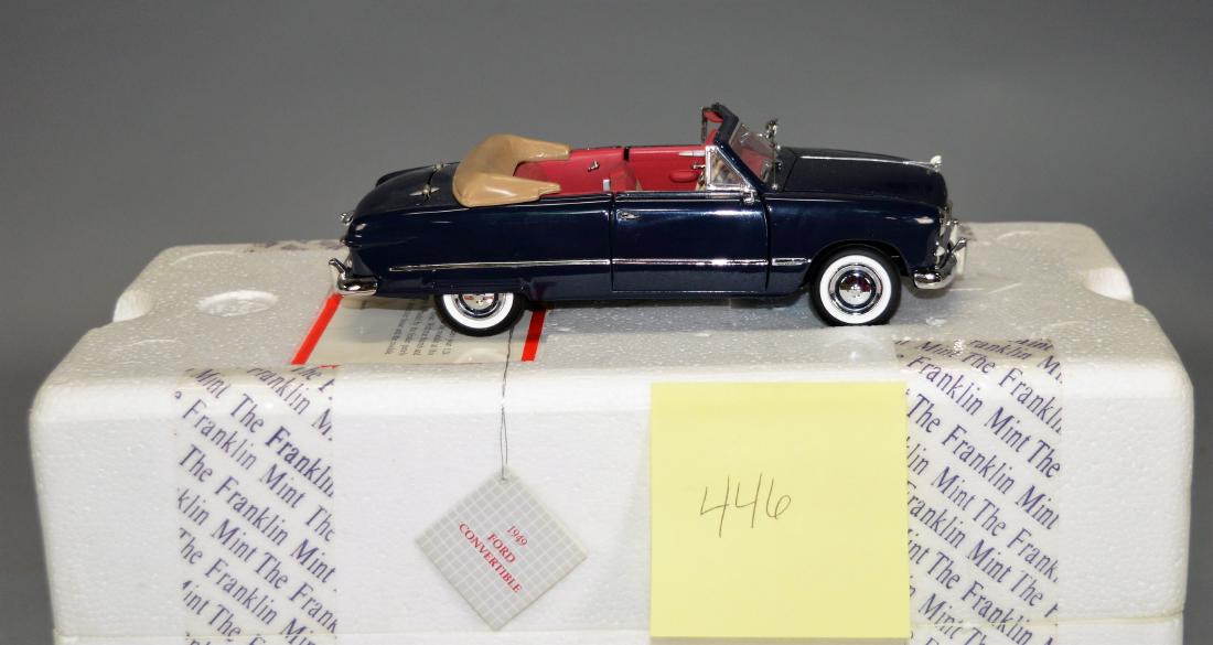 Franklin Mint Diecast 1949 Ford Convertible Model: Franklin Mint Diecast 1949 Ford Convertible Model