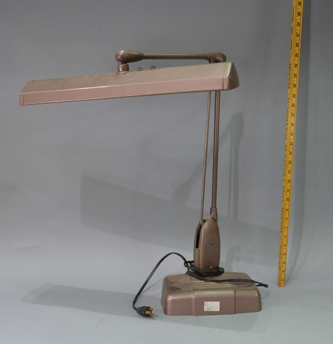 Mid Century Dazor Floating Fixture Desk Lamp