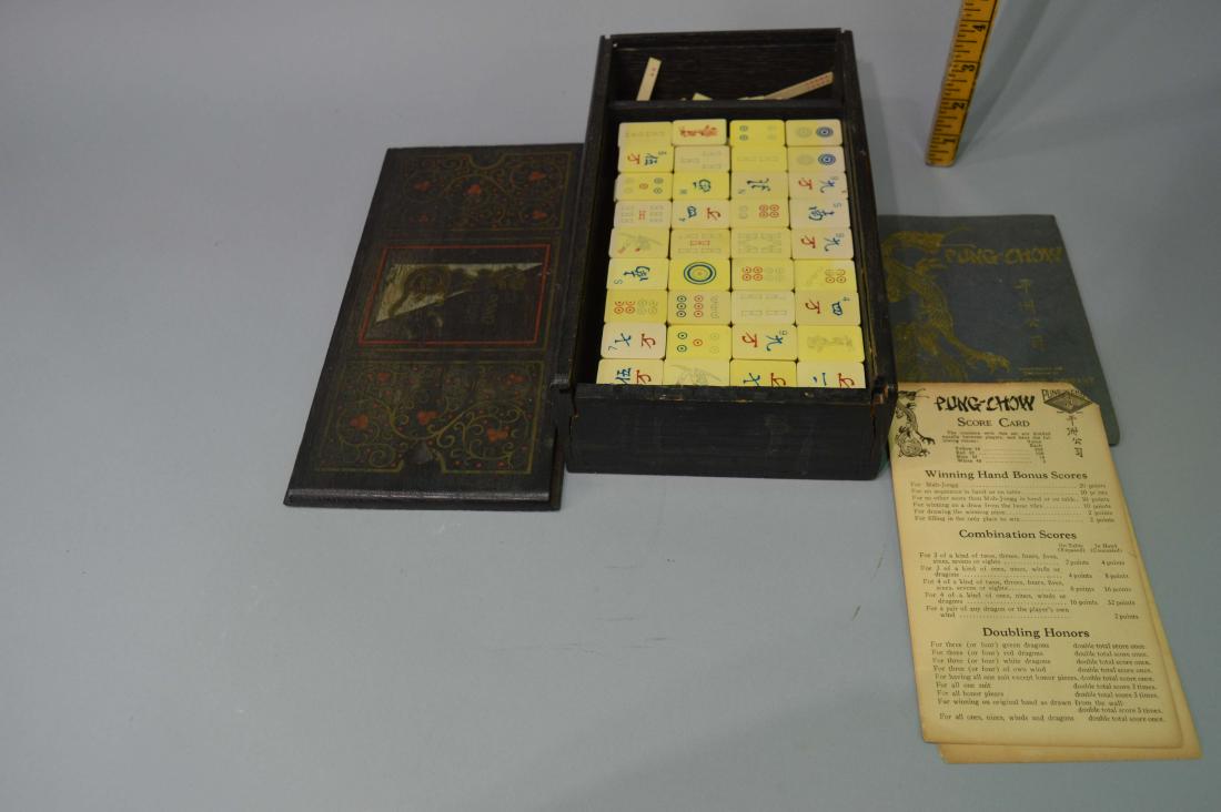 Antique Chinese Mah Jong Set, c.1923 (1 of 2)