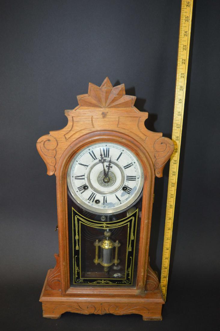 Ornate Antique New Haven Clock Co. Clock (1 of 16)