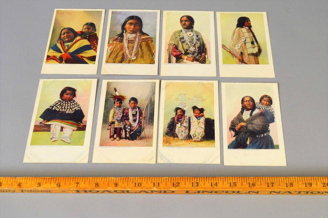 8 Antique Native American Postcards Rhinehart (1 of 8)