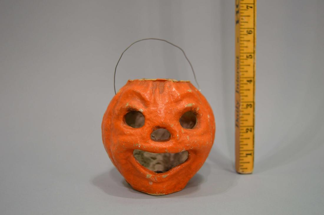 Vintage Paper Mache Halloween Jack-o-Lantern (1 of 5)