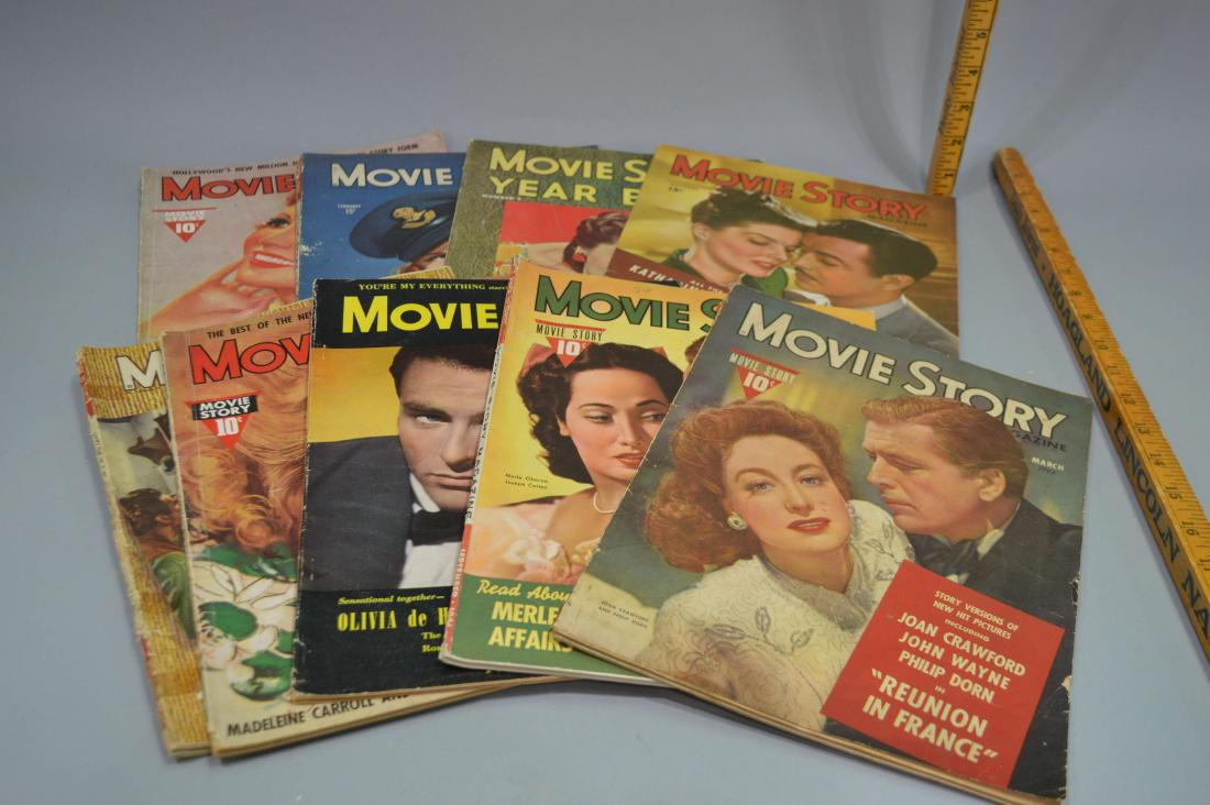 9 Vintage Movie Story Magazines (1 of 10)