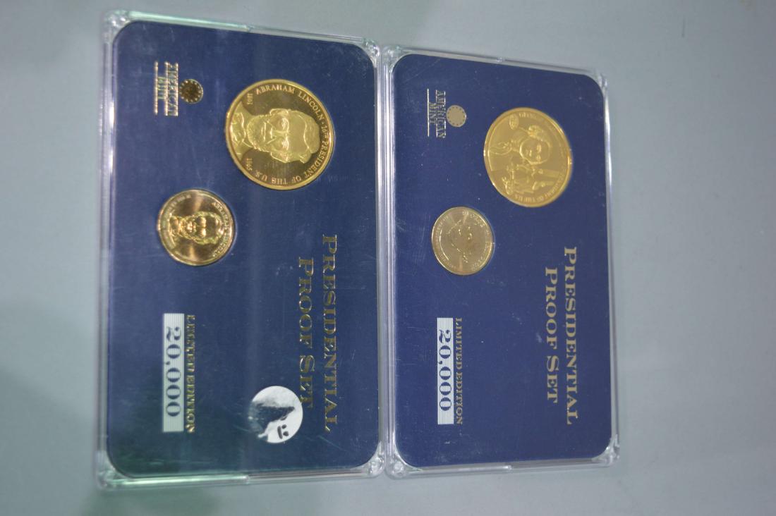 2 American Mint Presidential Proof Sets (1 of 5)