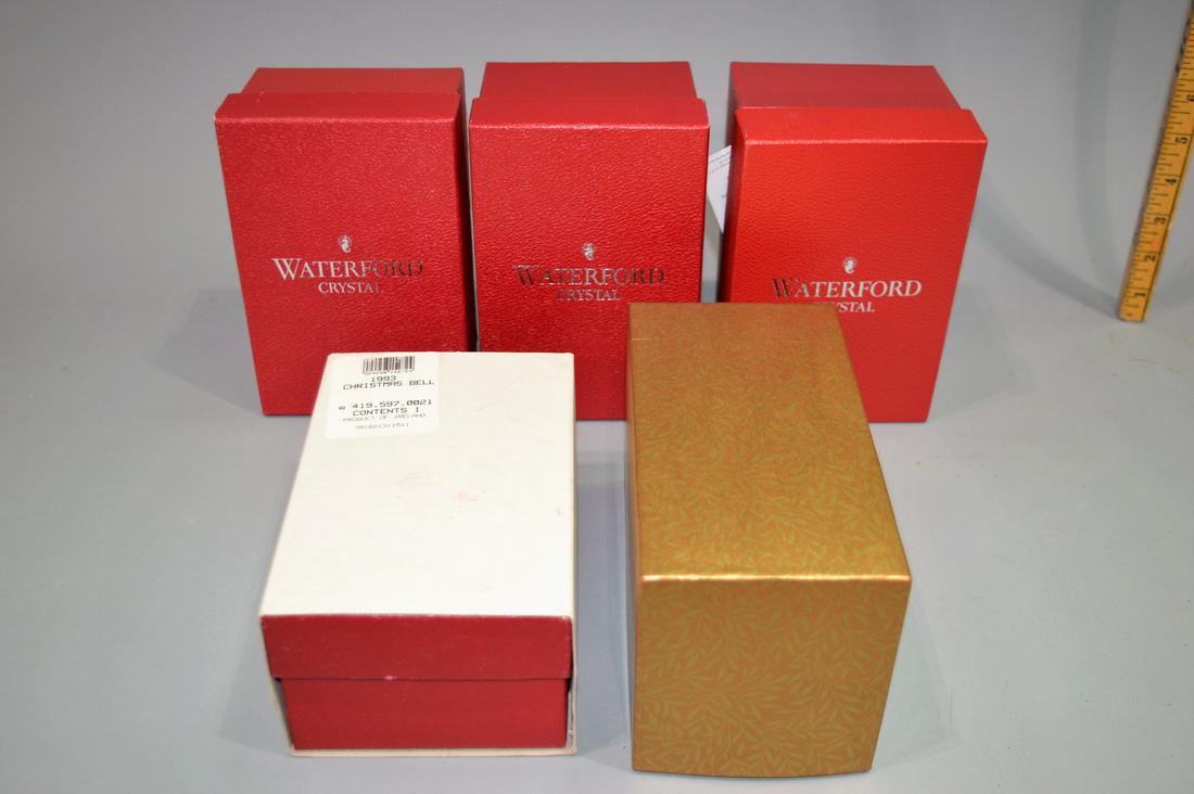 Five Waterford Crystal Bells (1 of 4)