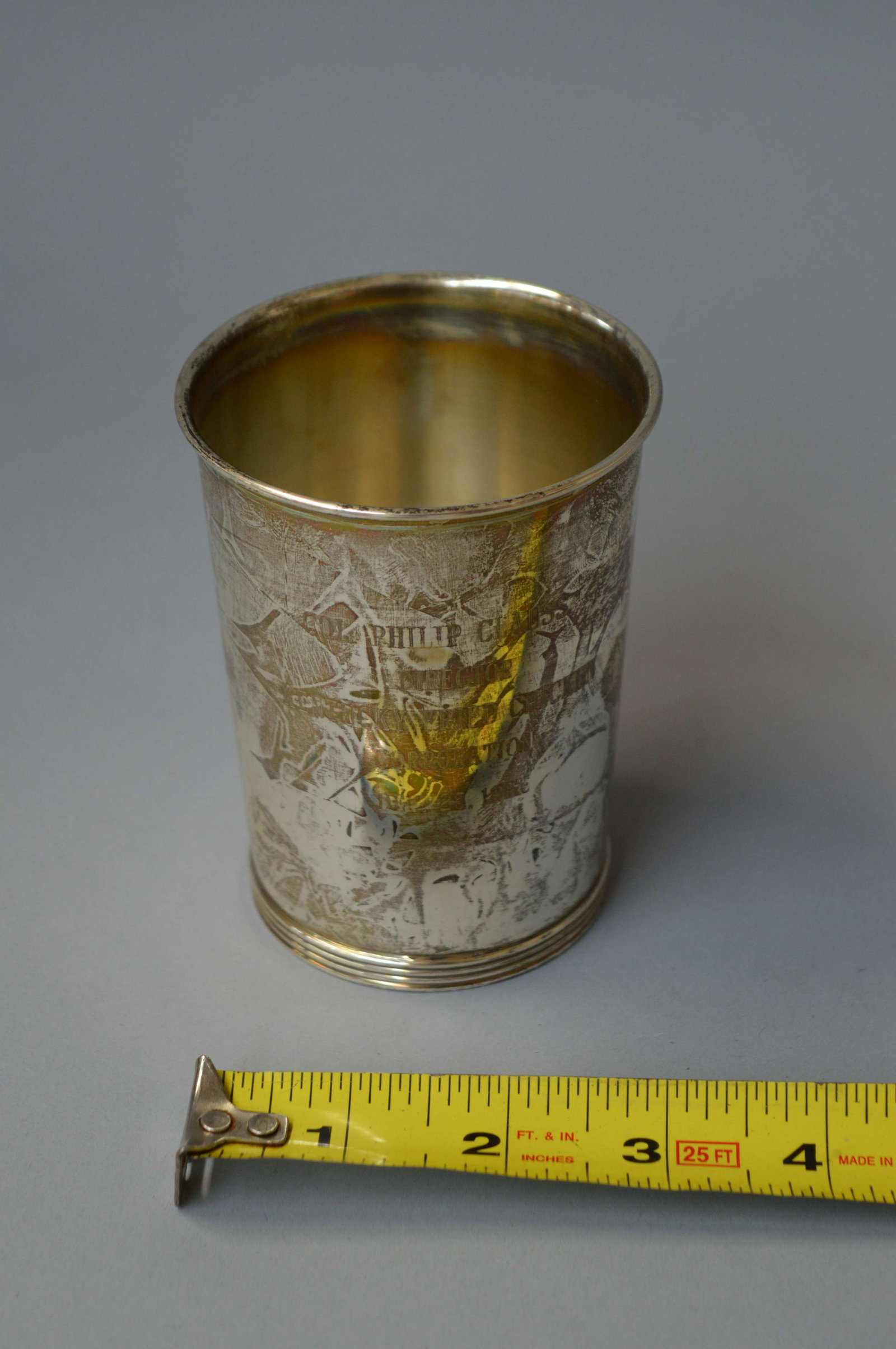 Wallace Sterling Silver Julep Cup: Wallace Sterling Silver Julep Cup
