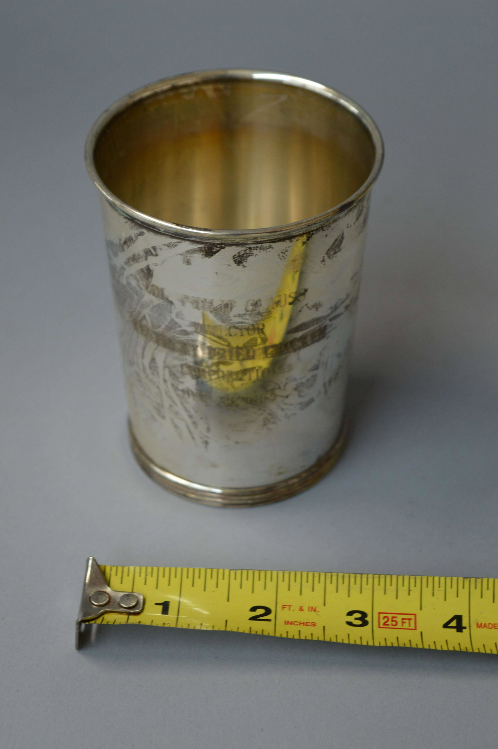 Wallace Sterling Silver Julep Cup: Wallace Sterling Silver Julep Cup