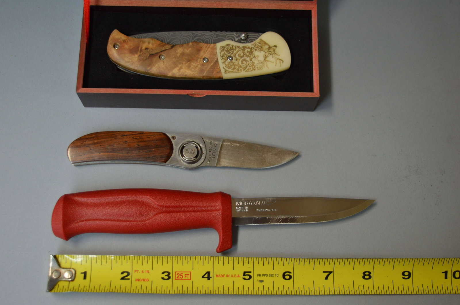 Three Hunting Knives Morakniv Gerber Big Game: Three Hunting Knives Morakniv Gerber Big Game