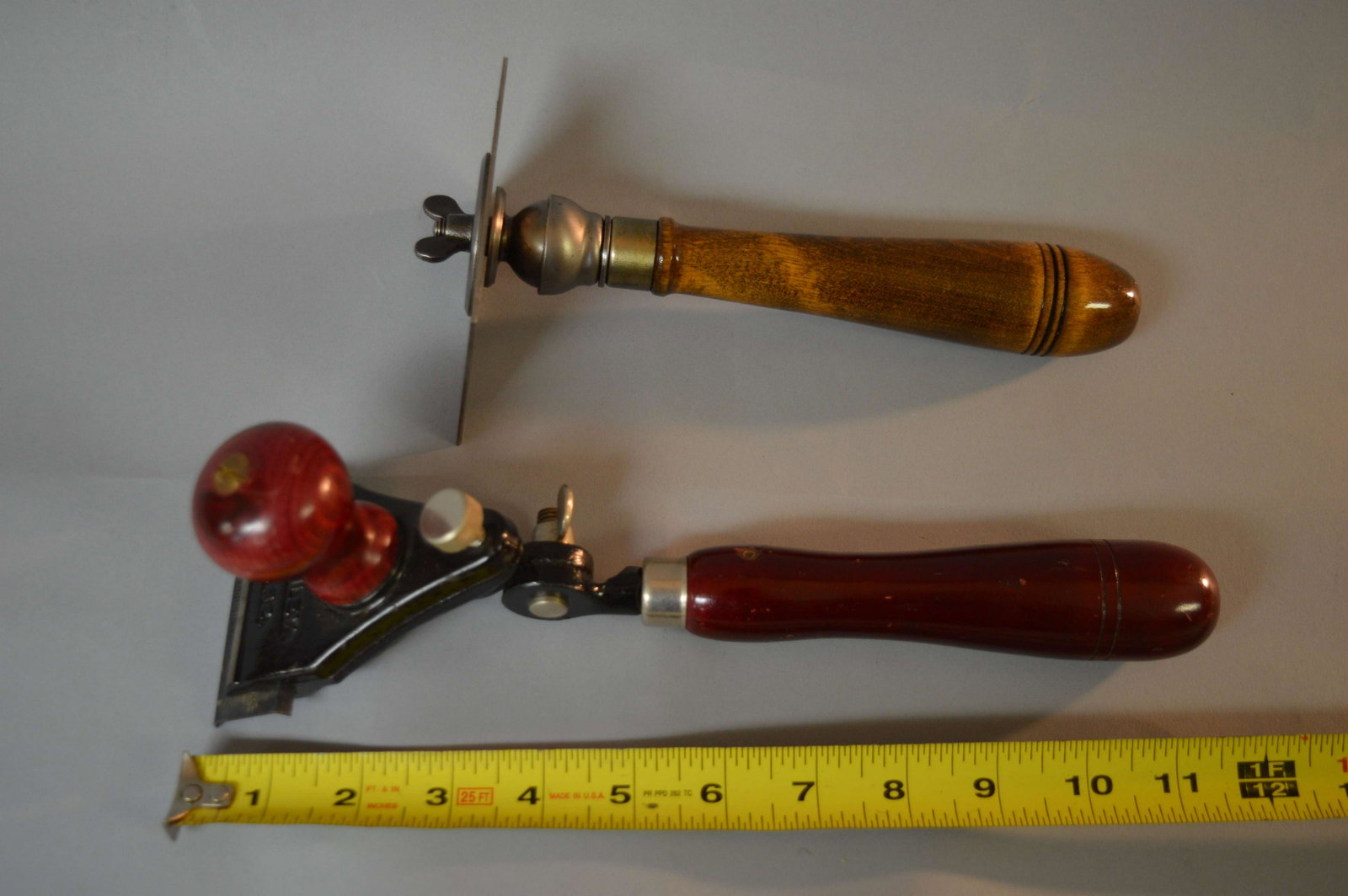 2 Vintage Tools Including Stanley & L. S. Starrett: 2 Vintage Tools Including Stanley & L. S. Starrett