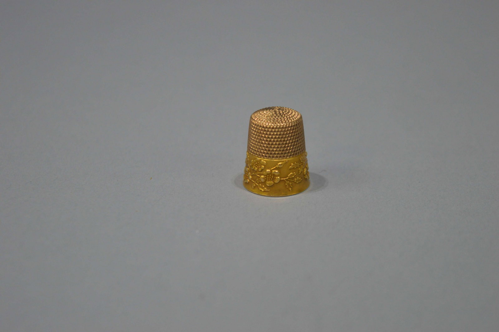 12k Gold Thimble: 12k Gold Thimble