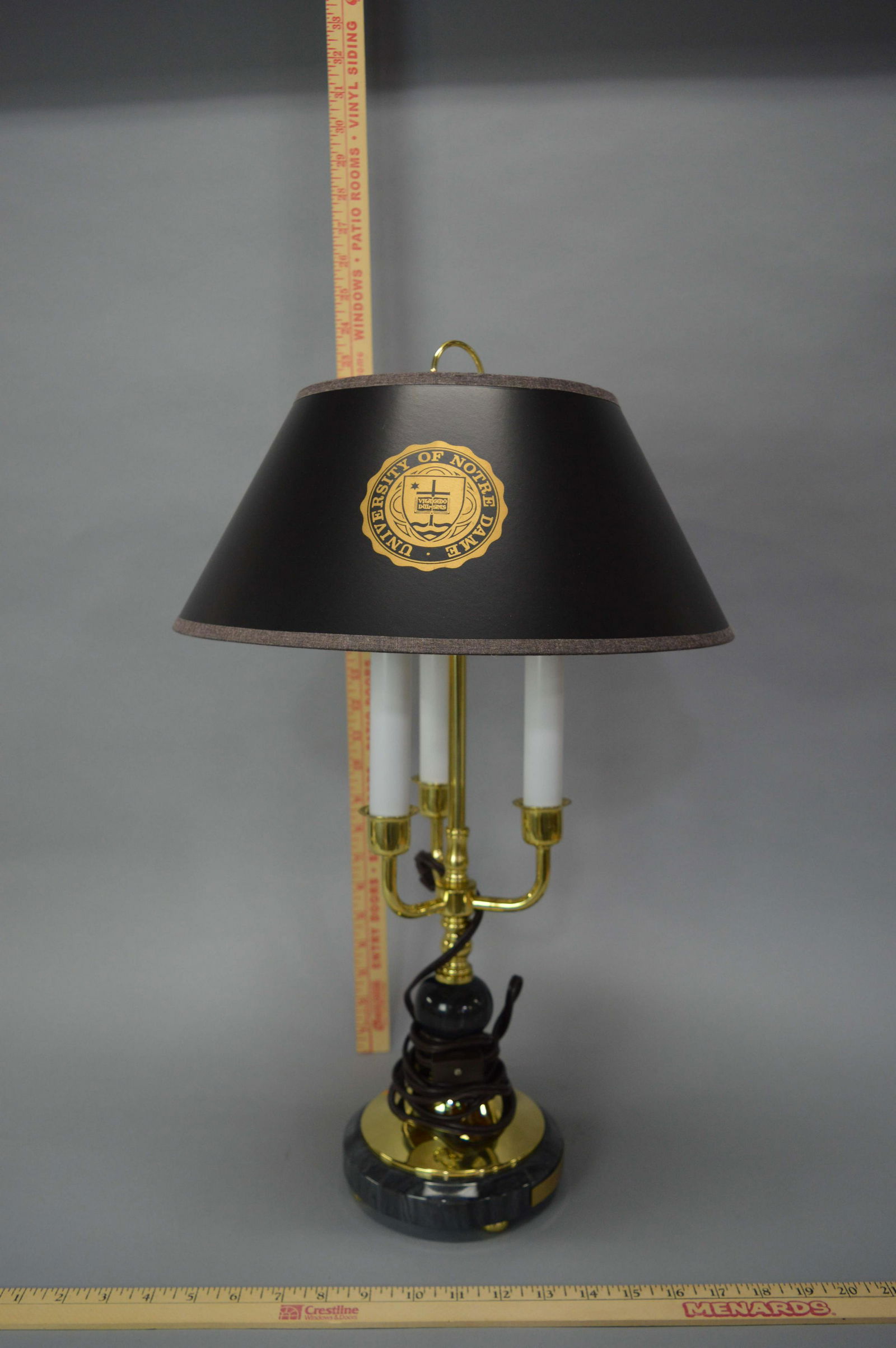 notre dame desk lamp