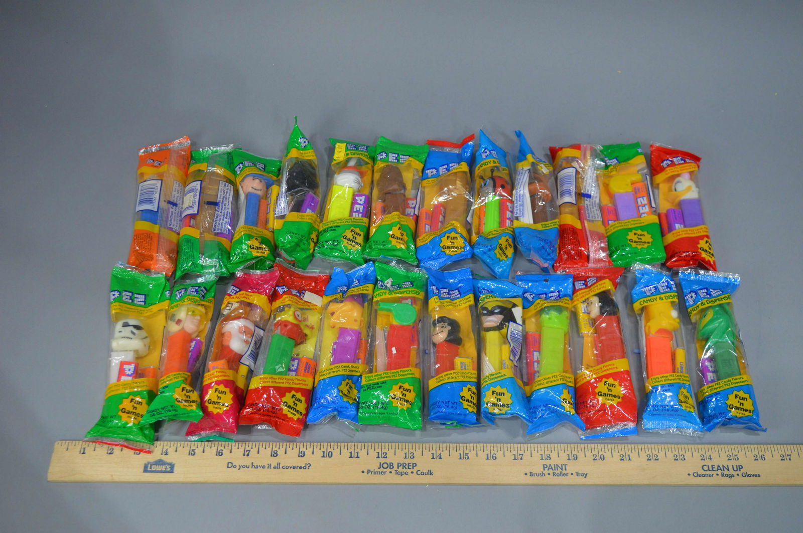 40 Packaged PEZ Dispensers: 40 Packaged PEZ Dispensers