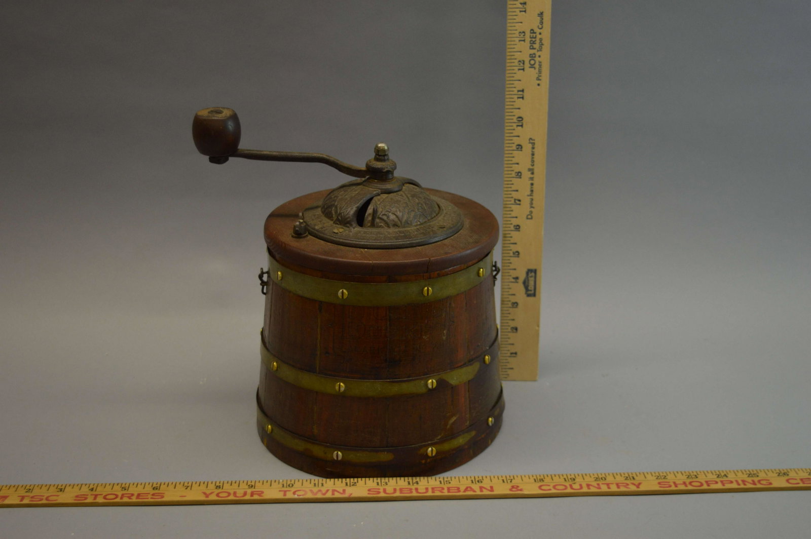 Buss Bucket Firkin Strobridge Coffee Mill: Buss Bucket Firkin Strobridge Coffee Mill