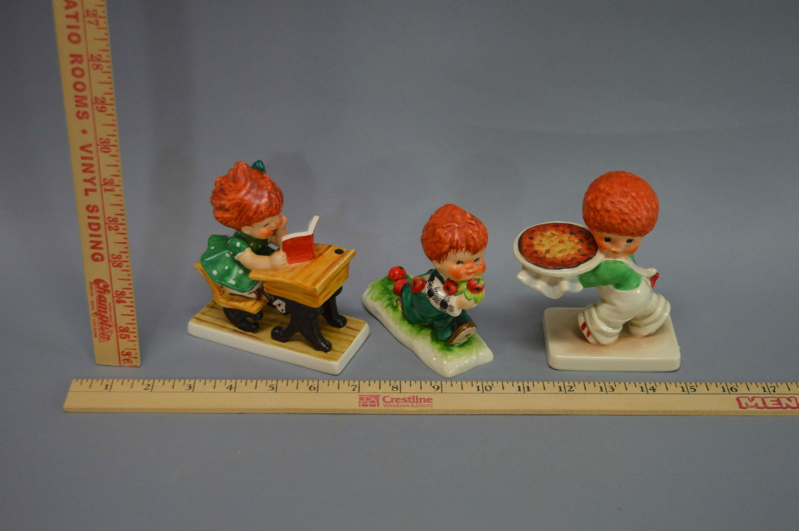 3 Goebel Redhead Figurines: 3 Goebel Redhead Figurines