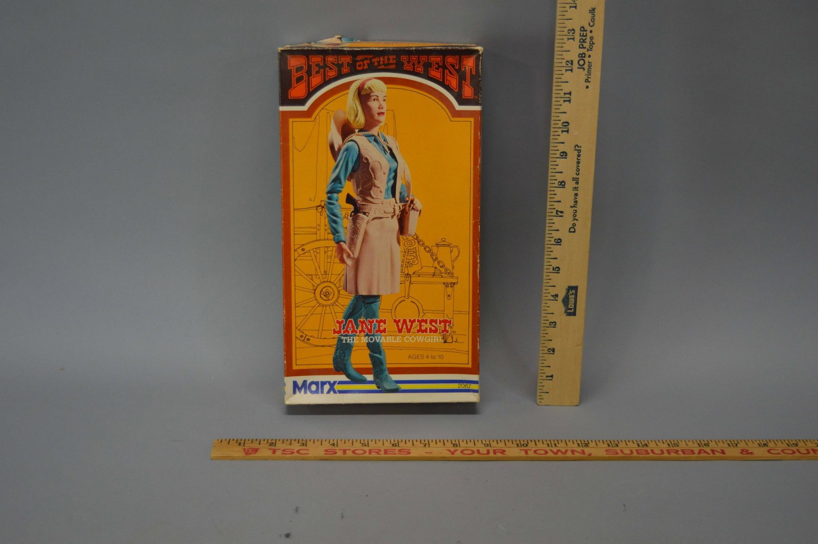 Marx Best Of The West Jane West w/Box: Marx Best Of The West Jane West w/Box
