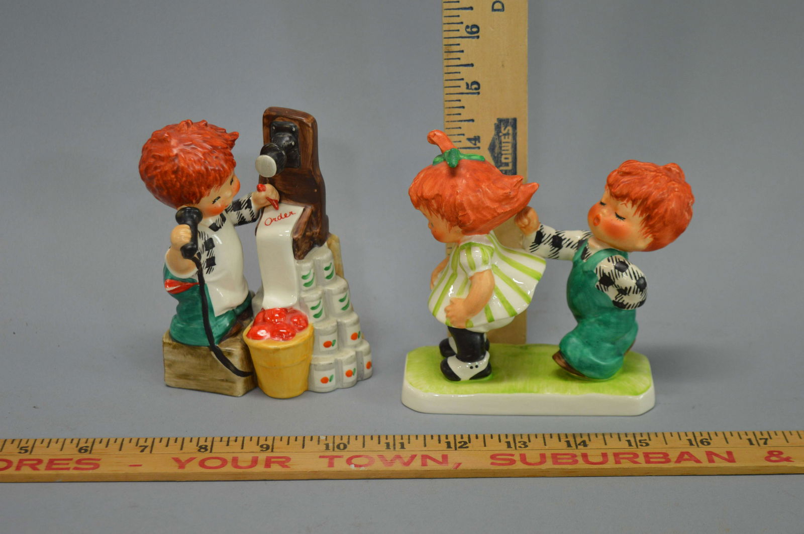 2 Goebel Redhead Figurines: 2 Goebel Redhead Figurines
