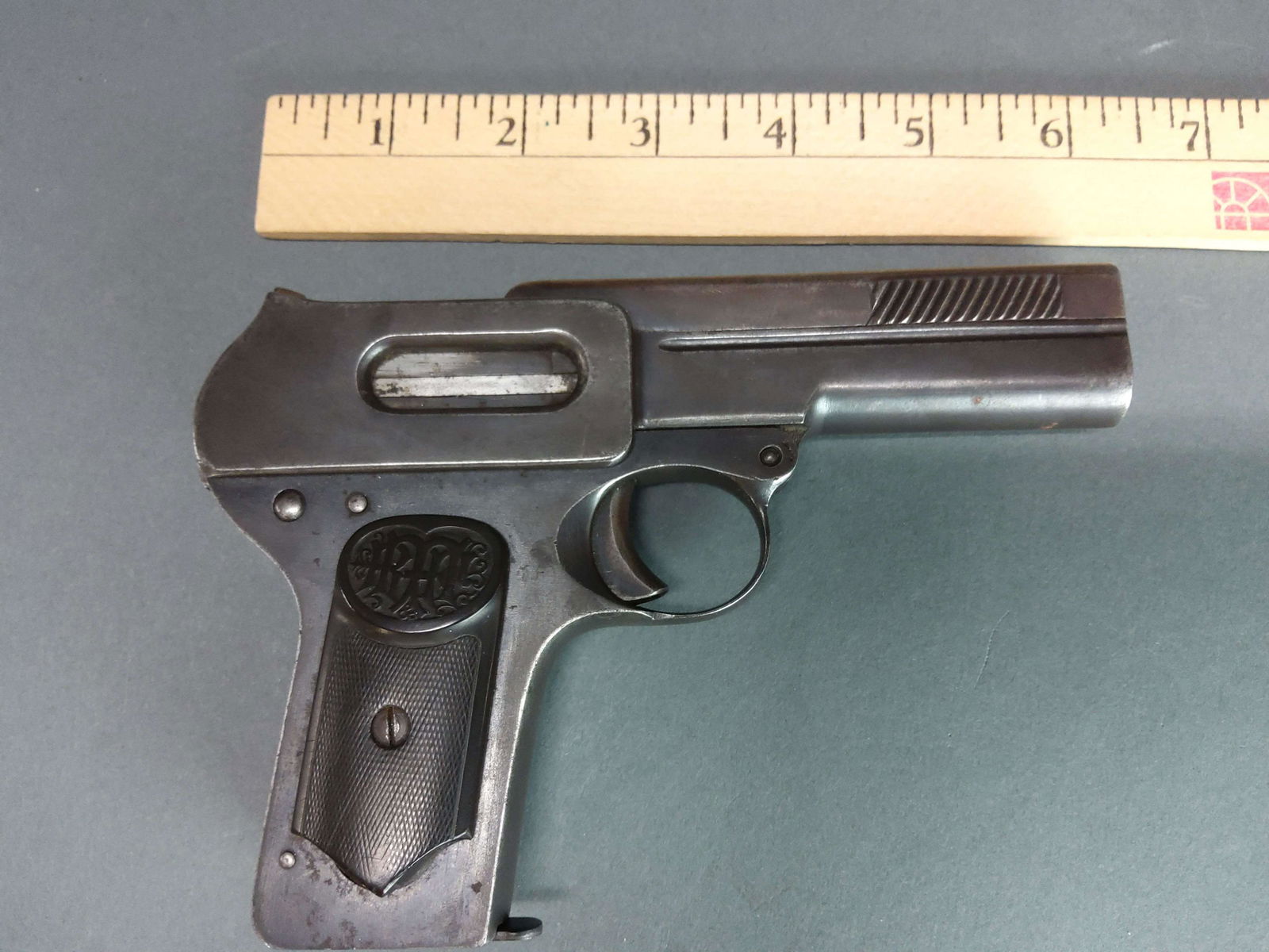 Dreyse Model 1907 Pistol: A Dreyse model 1907 pistol. *Firearms purchased online can only be shipped to the buyer's nearest FFL holding location. An additional $20 processing fee will be applied to all firearm purchases for th