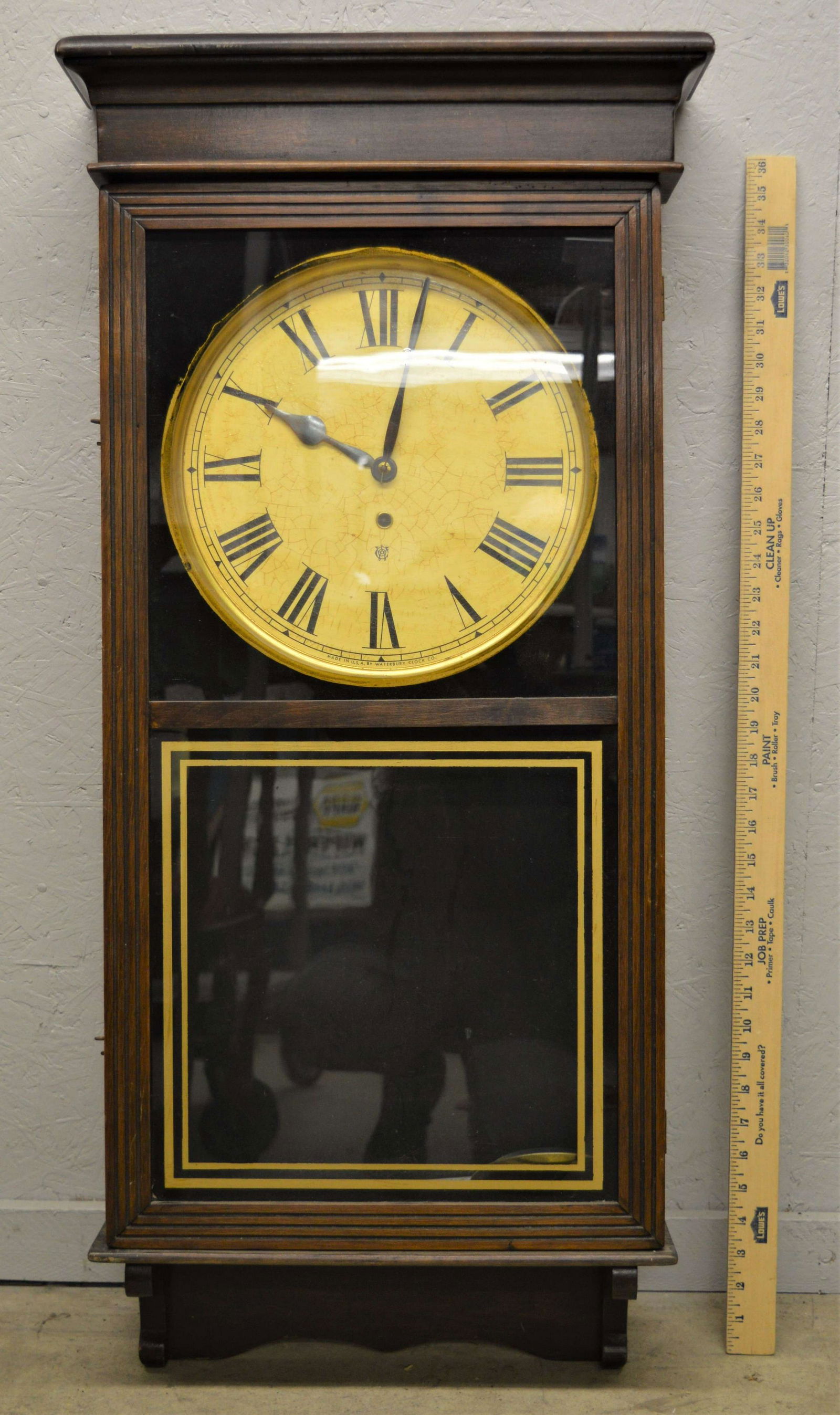 Waterbury Regulator Wall Clock (1 of 4)