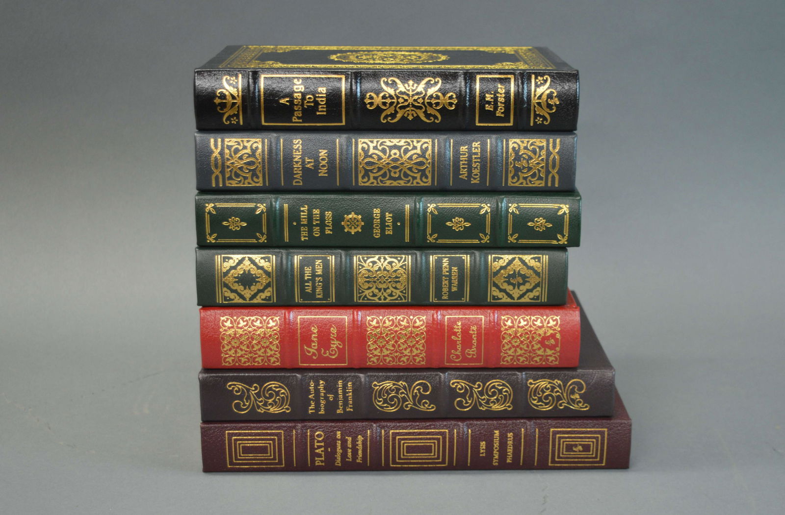 7 Easton Press Leatherbound Books (1 of 3)
