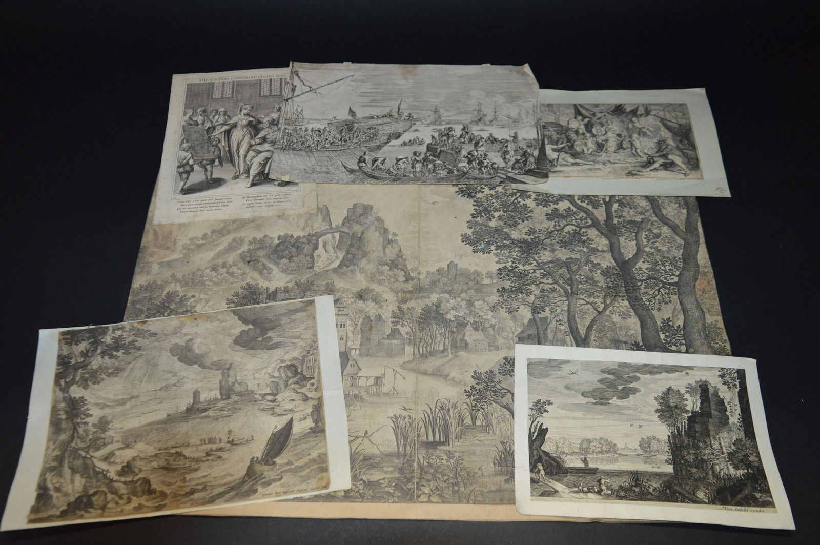 6 17th & 18th Century Engravings (1 of 7)