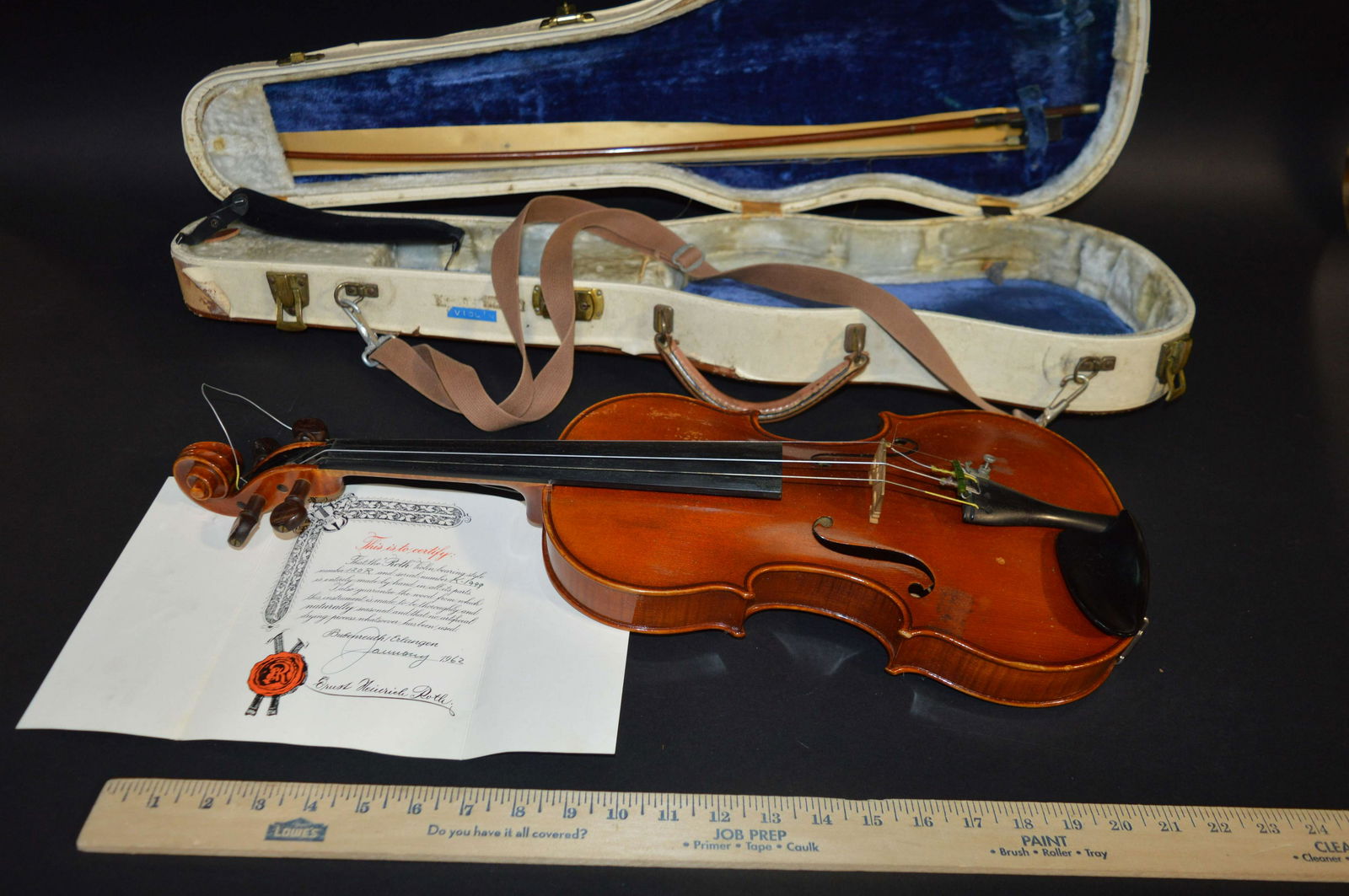 1962 Ernst Heinrich Roth Stradivarius Cremona Violin (1 of 18)